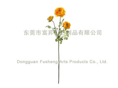 【FS3266/3A】Ranunculus x 3Artificial Flowers