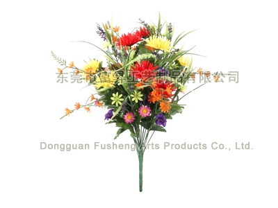 【F5178/18SP】Daisy Bush x 18Artificial Flowers