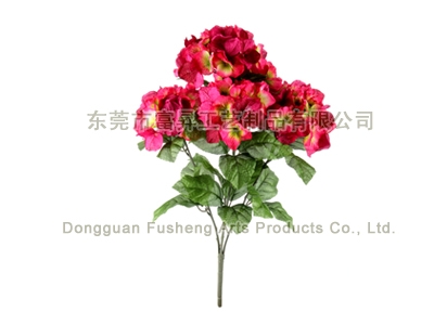 【F5420/5】Hydrangea Bush x 5Artificial Flowers