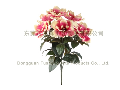 【F5822/8】Magnolia Bush x 8Artificial Flowers